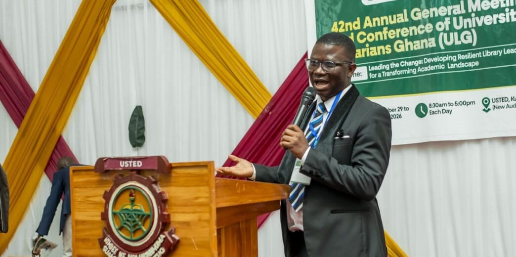 ULG Chairman and University Librarian, USTED, Dr Christopher M. Owusu-Ansah